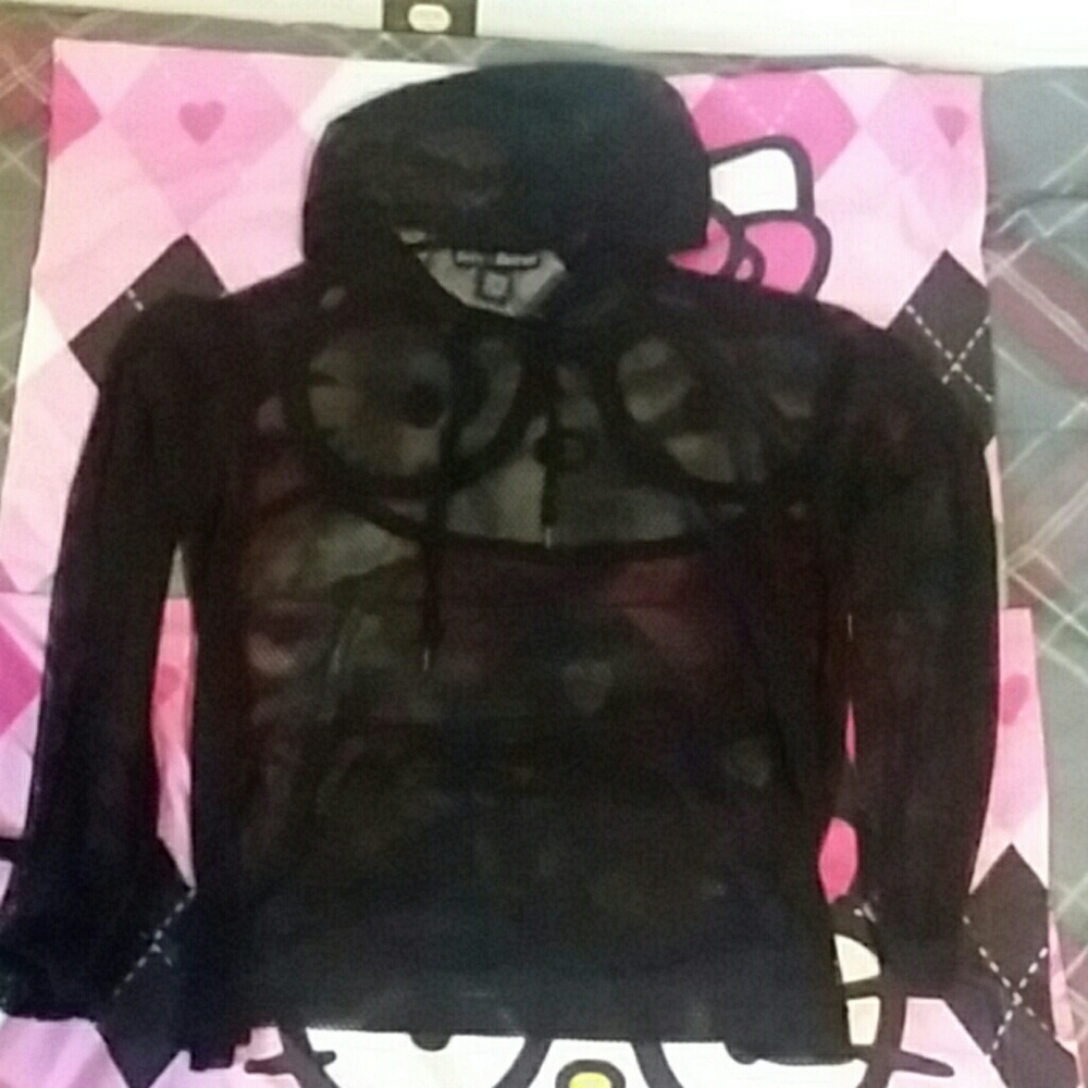 Mesh longsleeve shirt